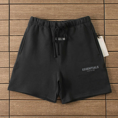 "Essence" Shorts Black
