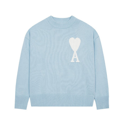 "Heart" - Sweater Babyblue